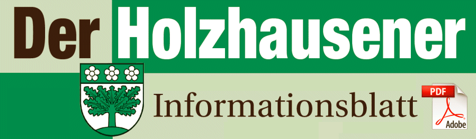 Ortsblatt aktuell - Der Holzhausener - Informationsblatt fr Holzhausen
