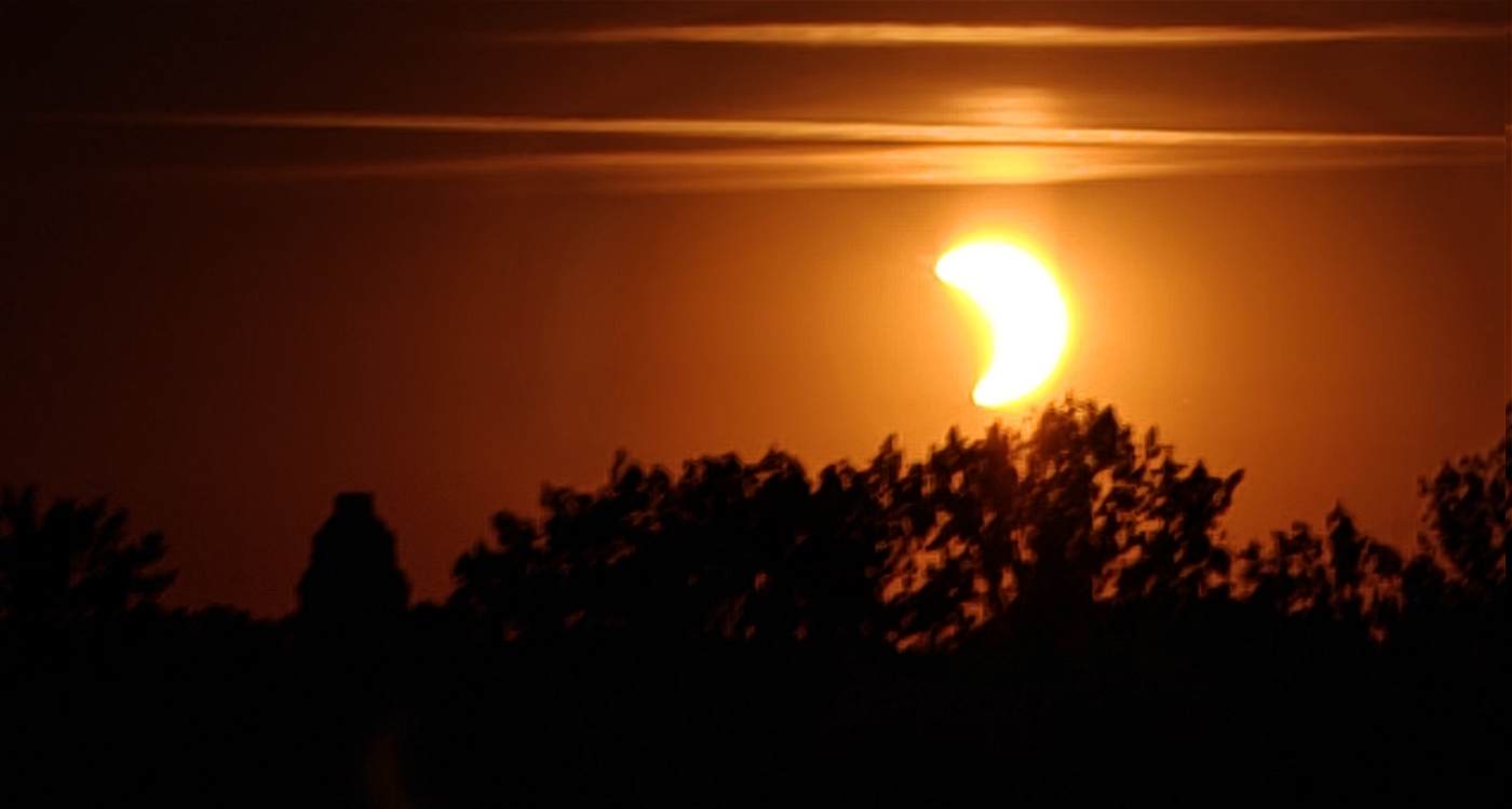 Sonnenfinsternis 2026 in Leipzig-Holzhausen